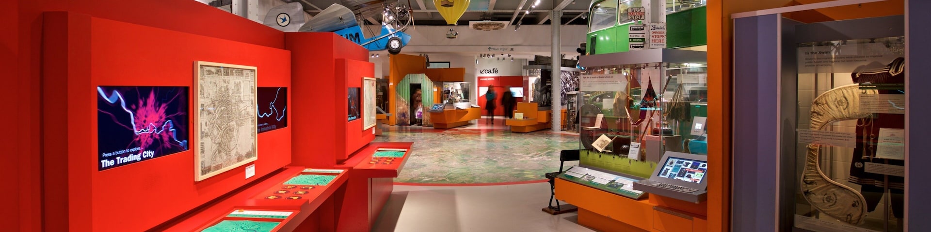 M Shed featuring interior views