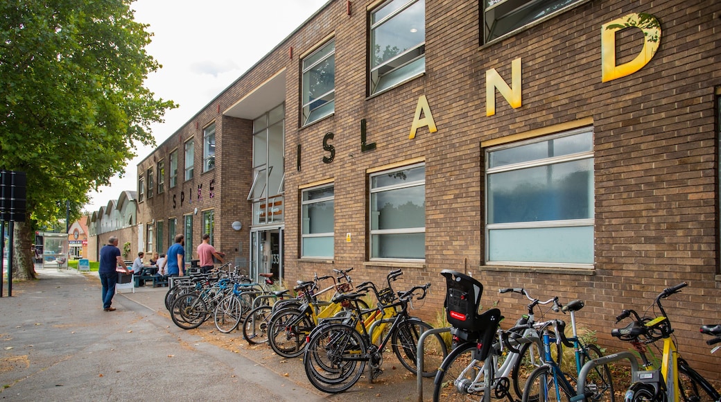 Bristol Floating Harbour showing signage