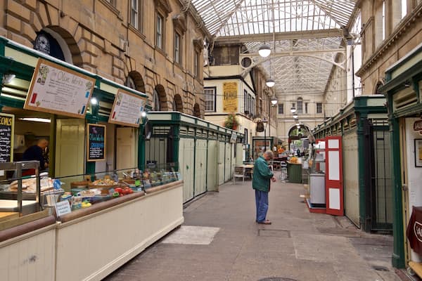 St Nicholas Market showing street scenes as well as an individual male