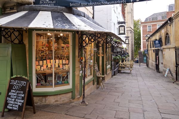 St Nicholas Market featuring signage