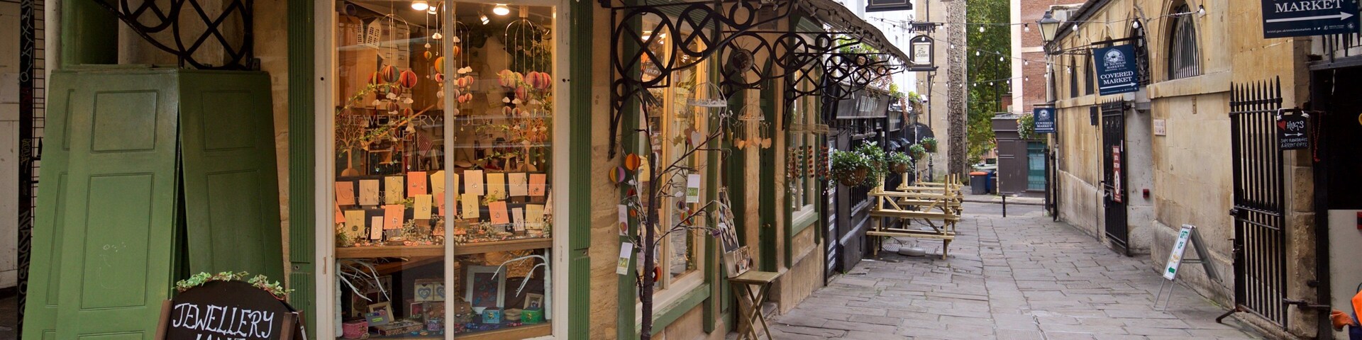 St Nicholas Market featuring signage