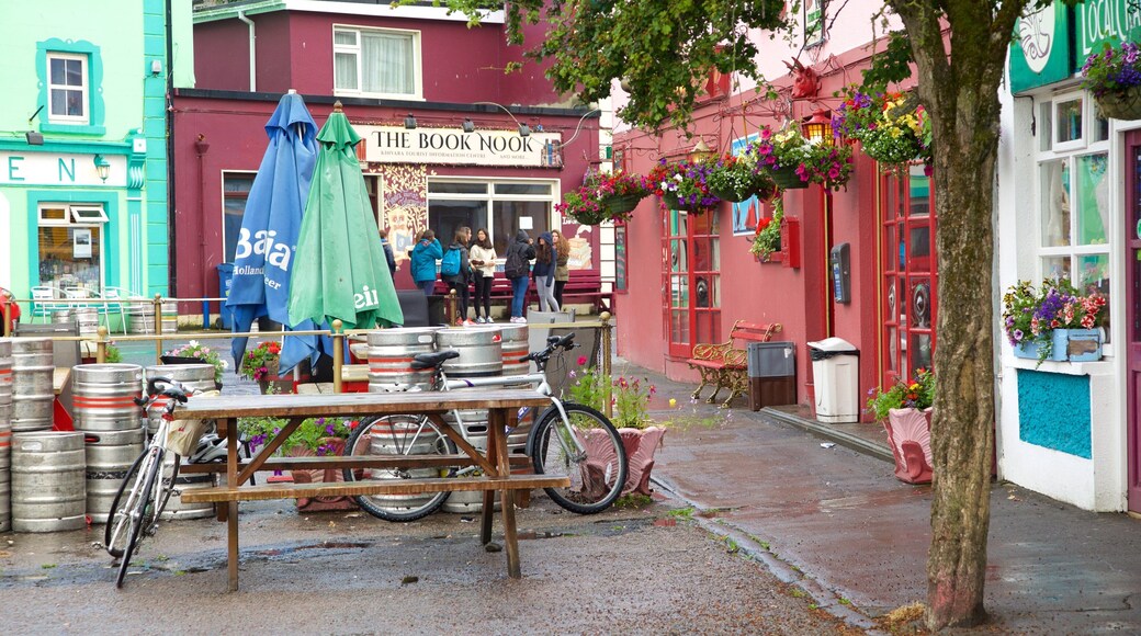 Kinvara which includes signage