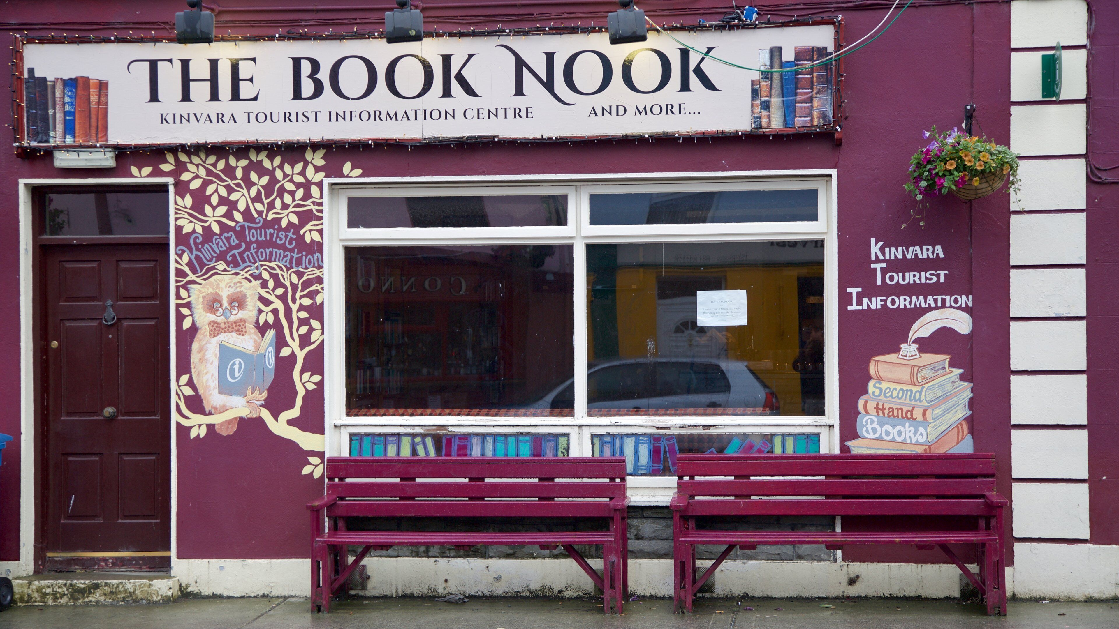 Kinvara featuring signage