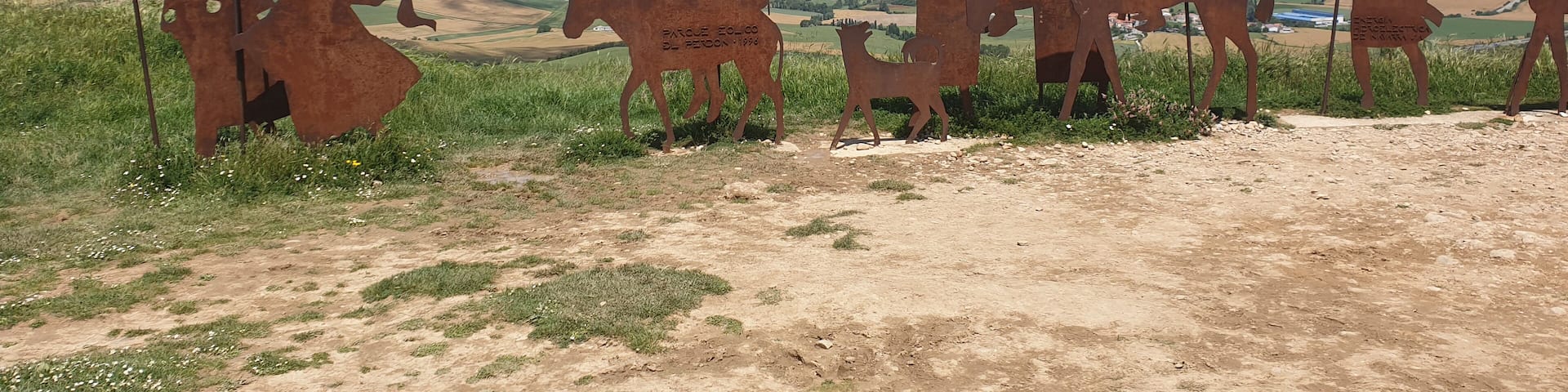 Only one way down from the summit, and it was a steep one!!!