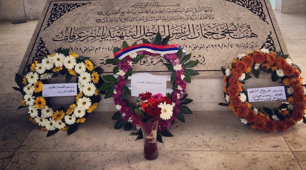 Yassar Arafat memorial in Ramallah