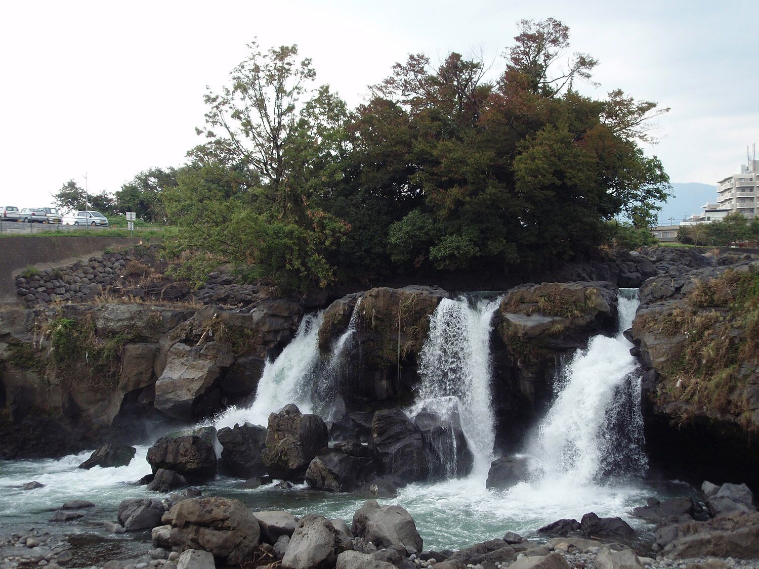 Ayutsubo falls (鮎壺の滝), Nagaizumi town, Shizuoka prefecture, Japan.