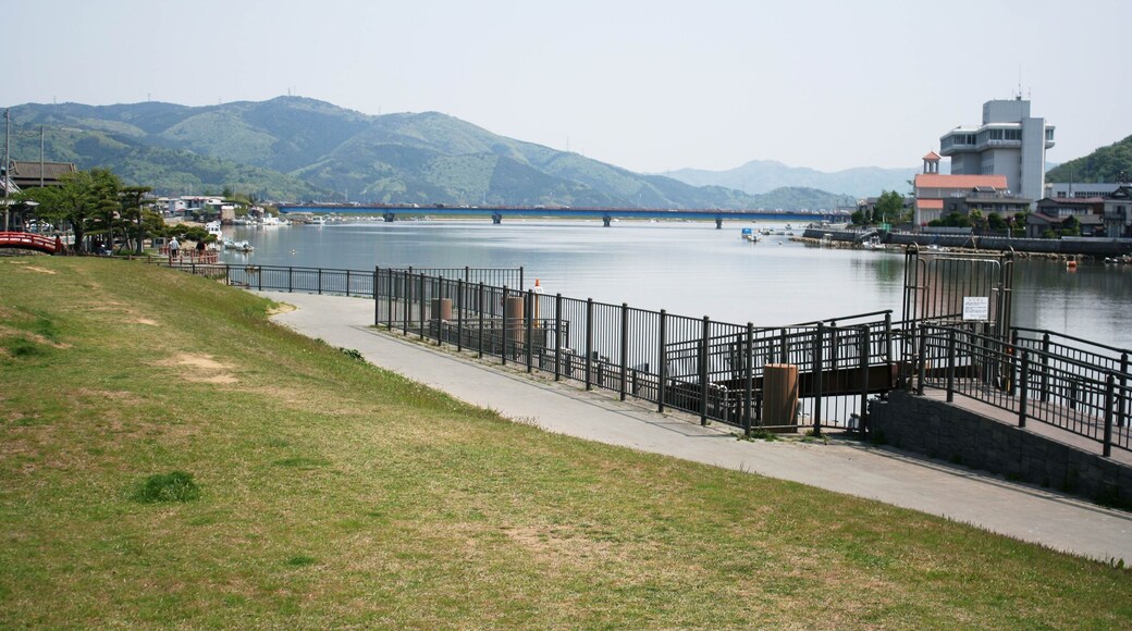 籠峰山と北上川Mt.Kagobou-san