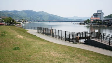 籠峰山と北上川Mt.Kagobou-san