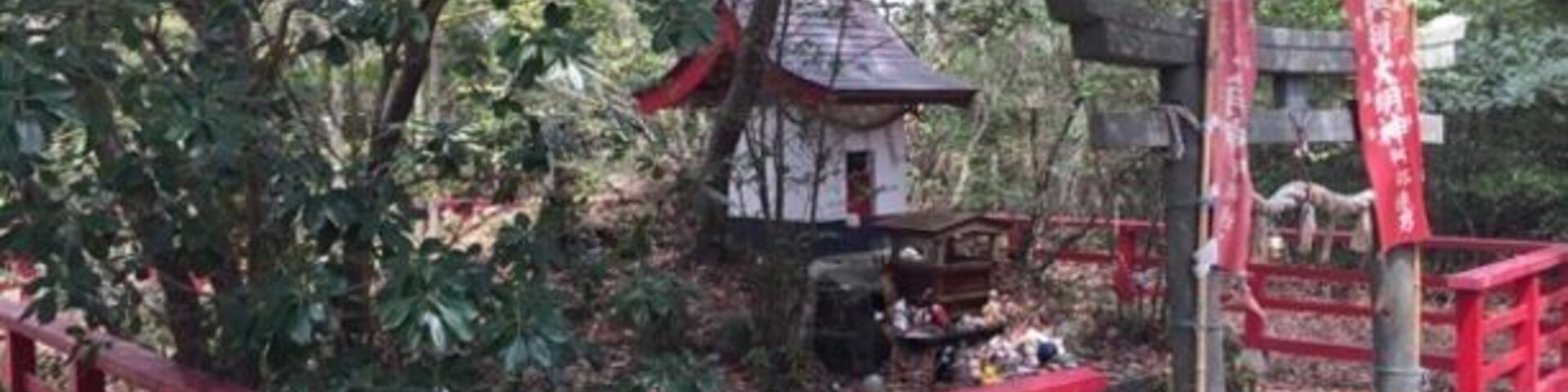 Cat shrine at cat island