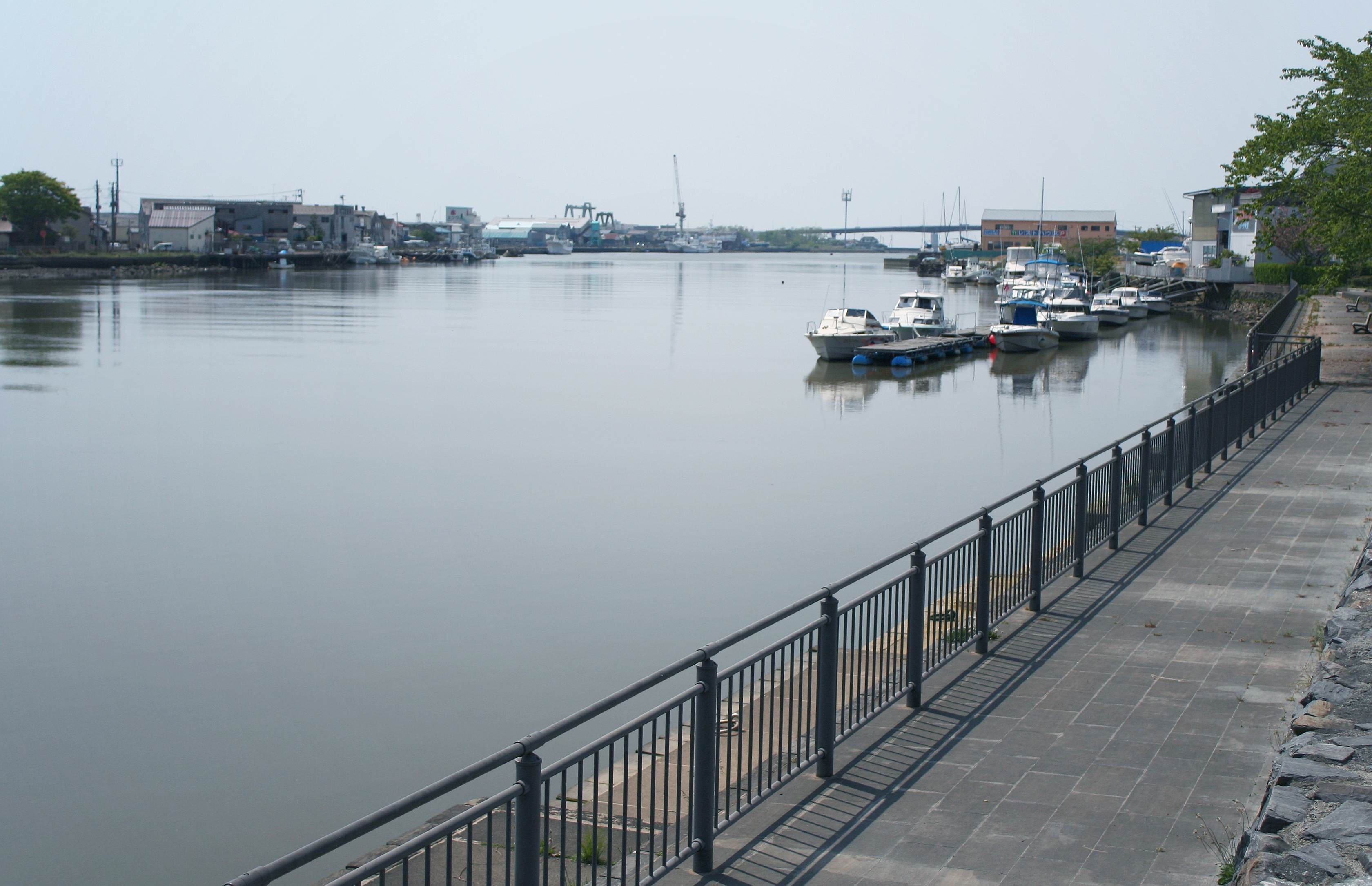 北上川河口石巻市Kitakami-gawa