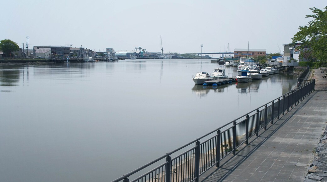 北上川河口石巻市Kitakami-gawa