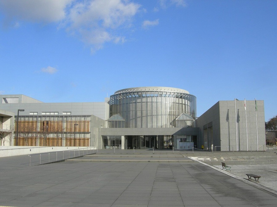 Tohoku History Meseum. Tagajō, Miyagi prefecture, Japan. Entrance Hall.
