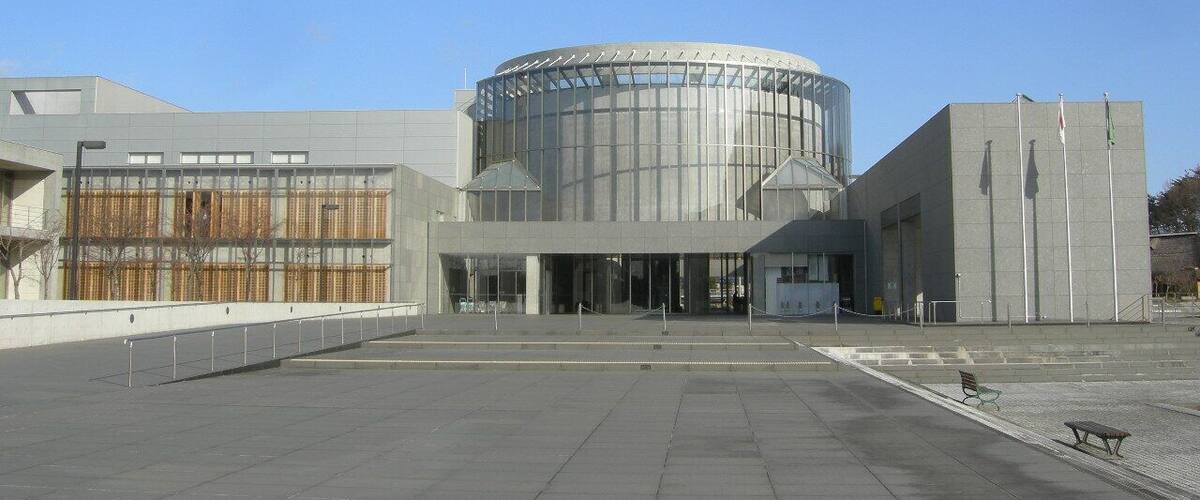 Tohoku History Meseum. Tagajō, Miyagi prefecture, Japan. Entrance Hall.