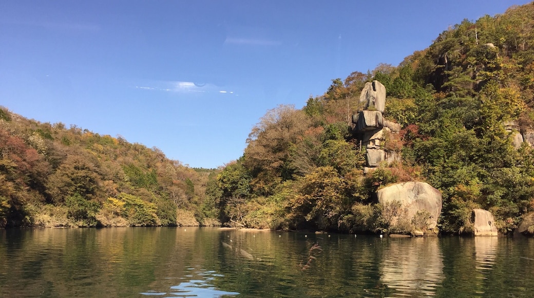 Taken on the Enakyo Cruise Boat. Great views of fall foliage.