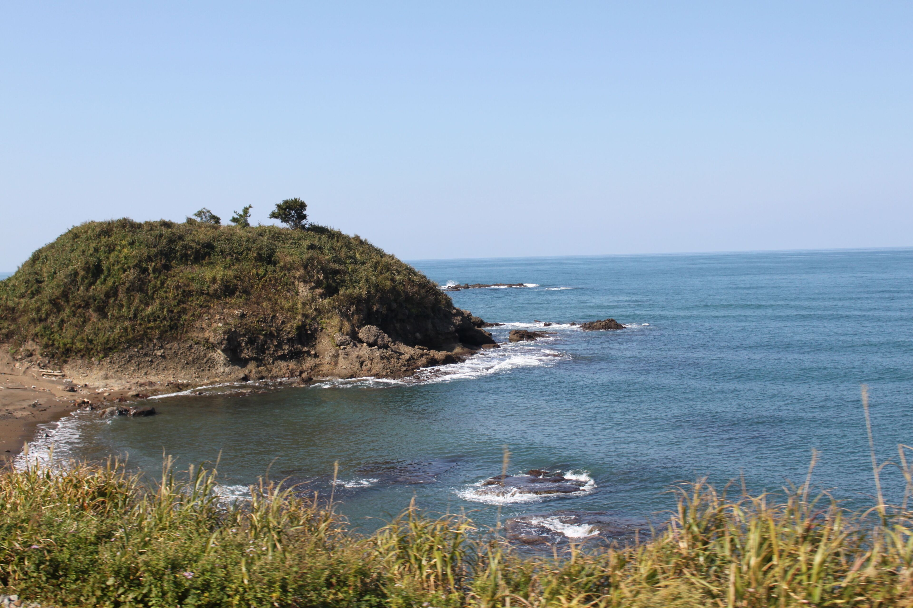 鯨波付近の風景（新潟県柏崎市）