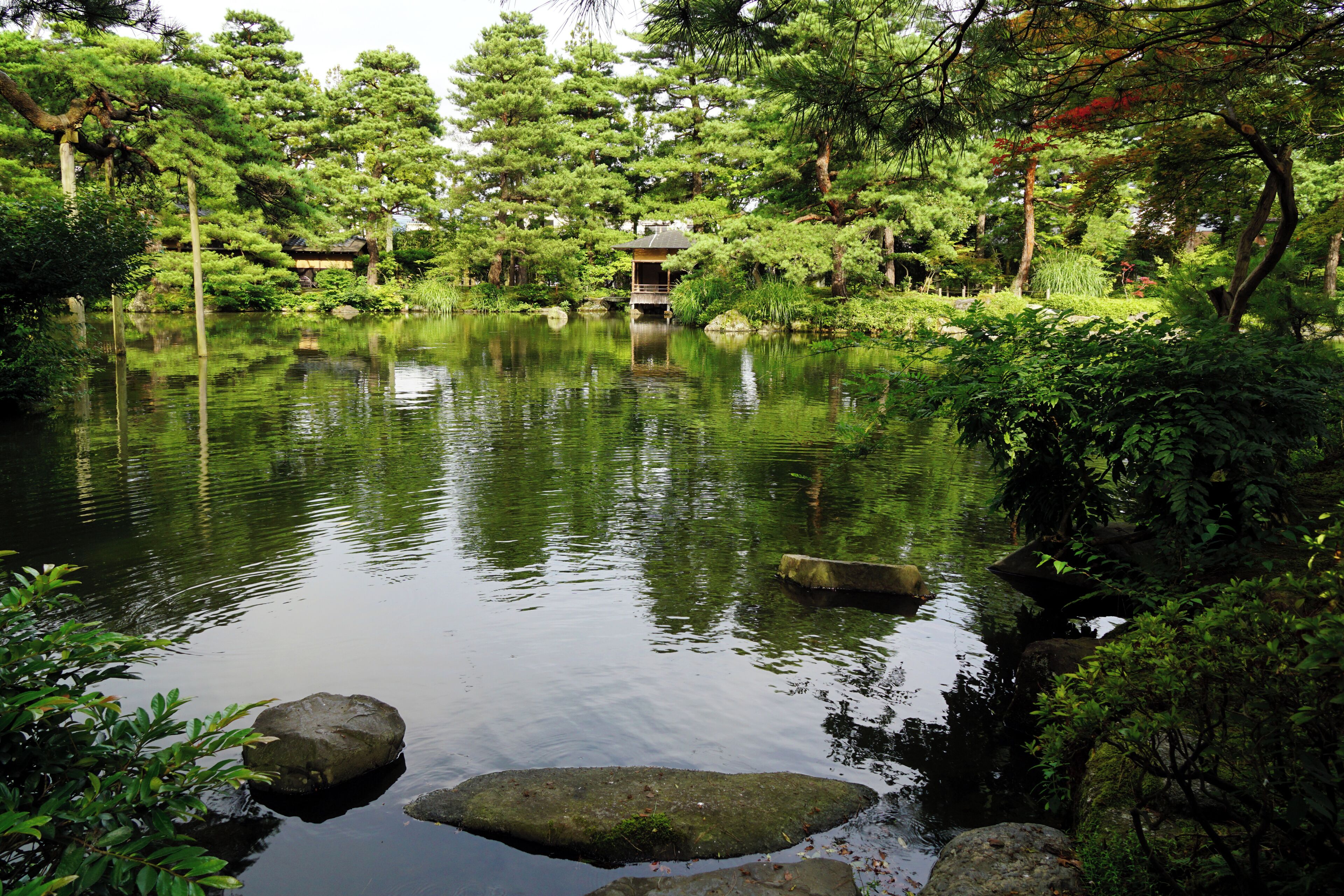 Shimizu-en in Shibata, Niigata prefecture, Japan.