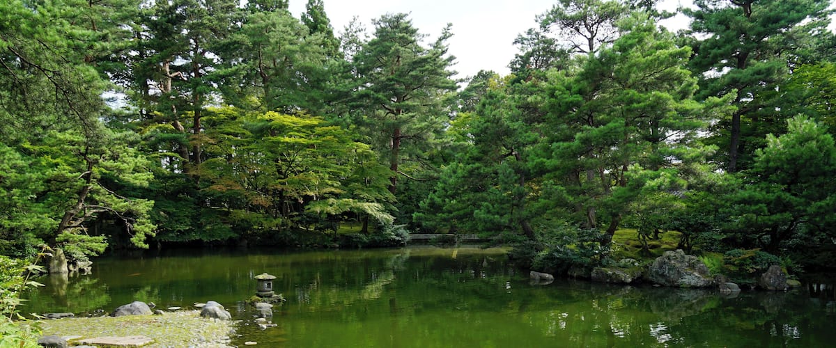 Shimizu-en in Shibata, Niigata prefecture, Japan.