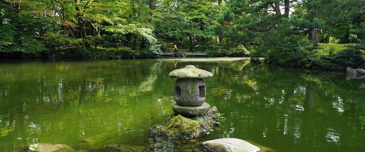 Shimizu-en in Shibata, Niigata prefecture, Japan.