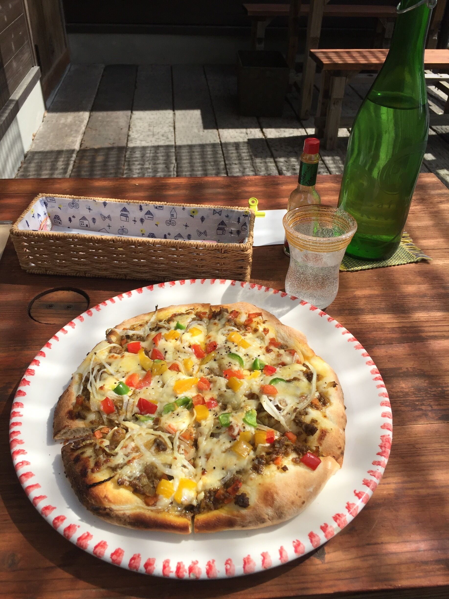 キーマカレーピザ