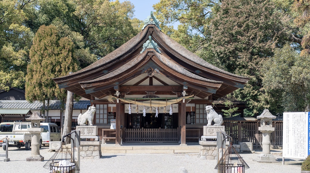 Visit Chiryu Shrine in Chiryu City, Aichi Prefecture 愛知県知立市の知立神社を参拝