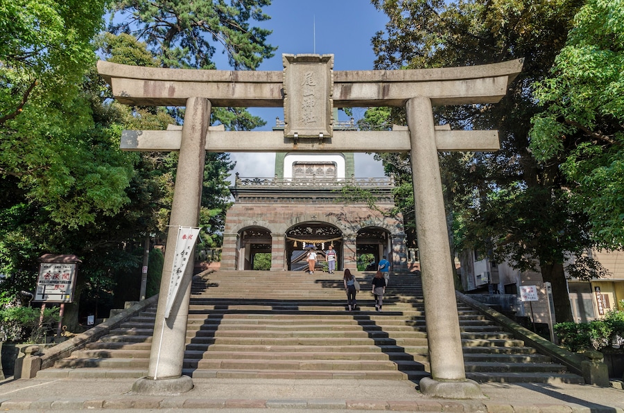 Japan - Kanazawa - sanctuary of Oyama