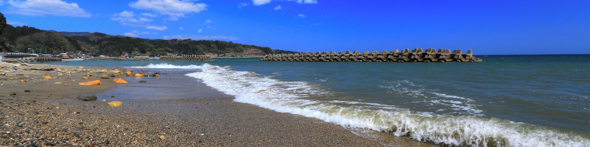 氷見市中田付近の風景