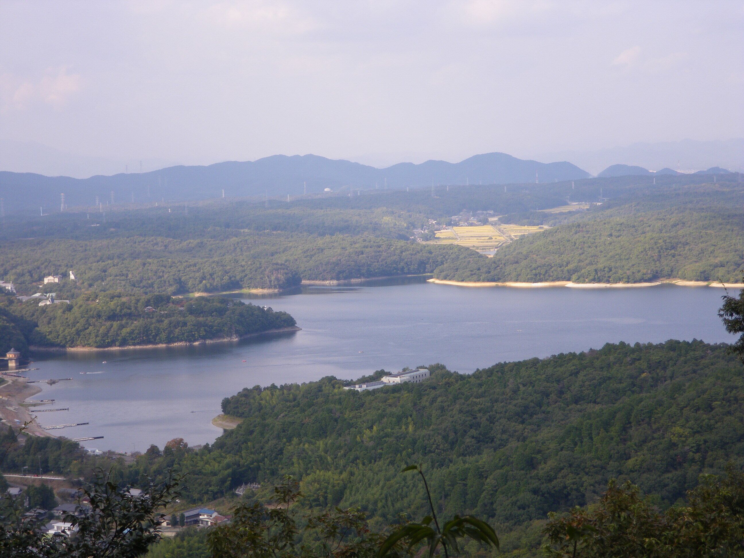 白山北側の景色