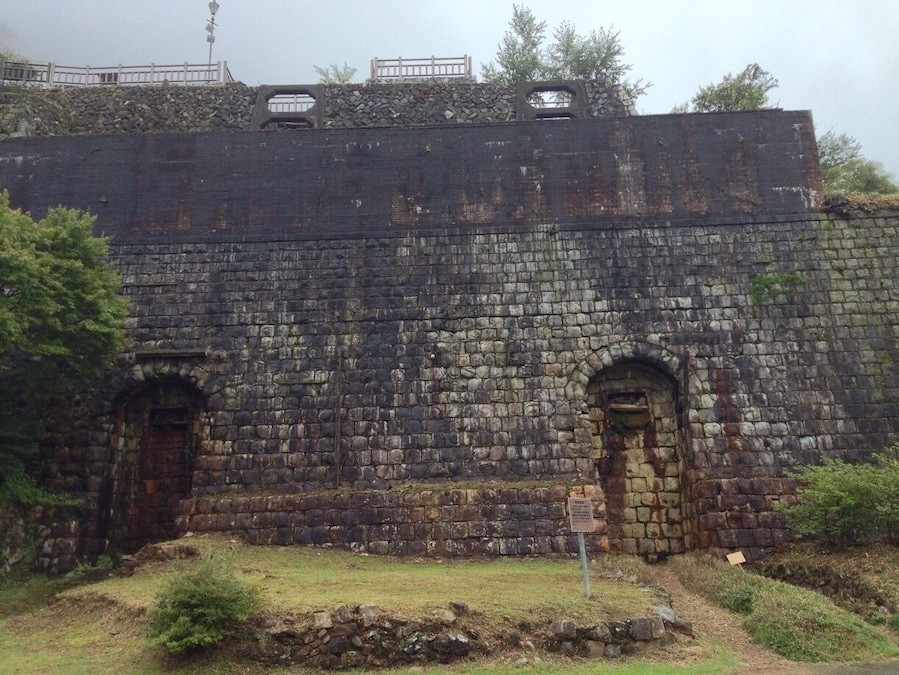 別子銅山跡