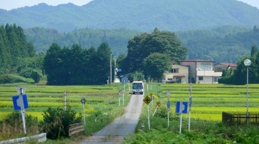 JR Bus Kanto Hakuhou Line(Fukushima prefecture, Japan).