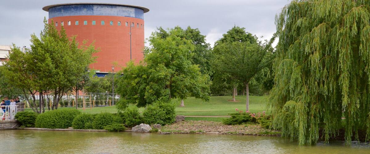 Yamaguchi Park featuring a park and a lake or waterhole