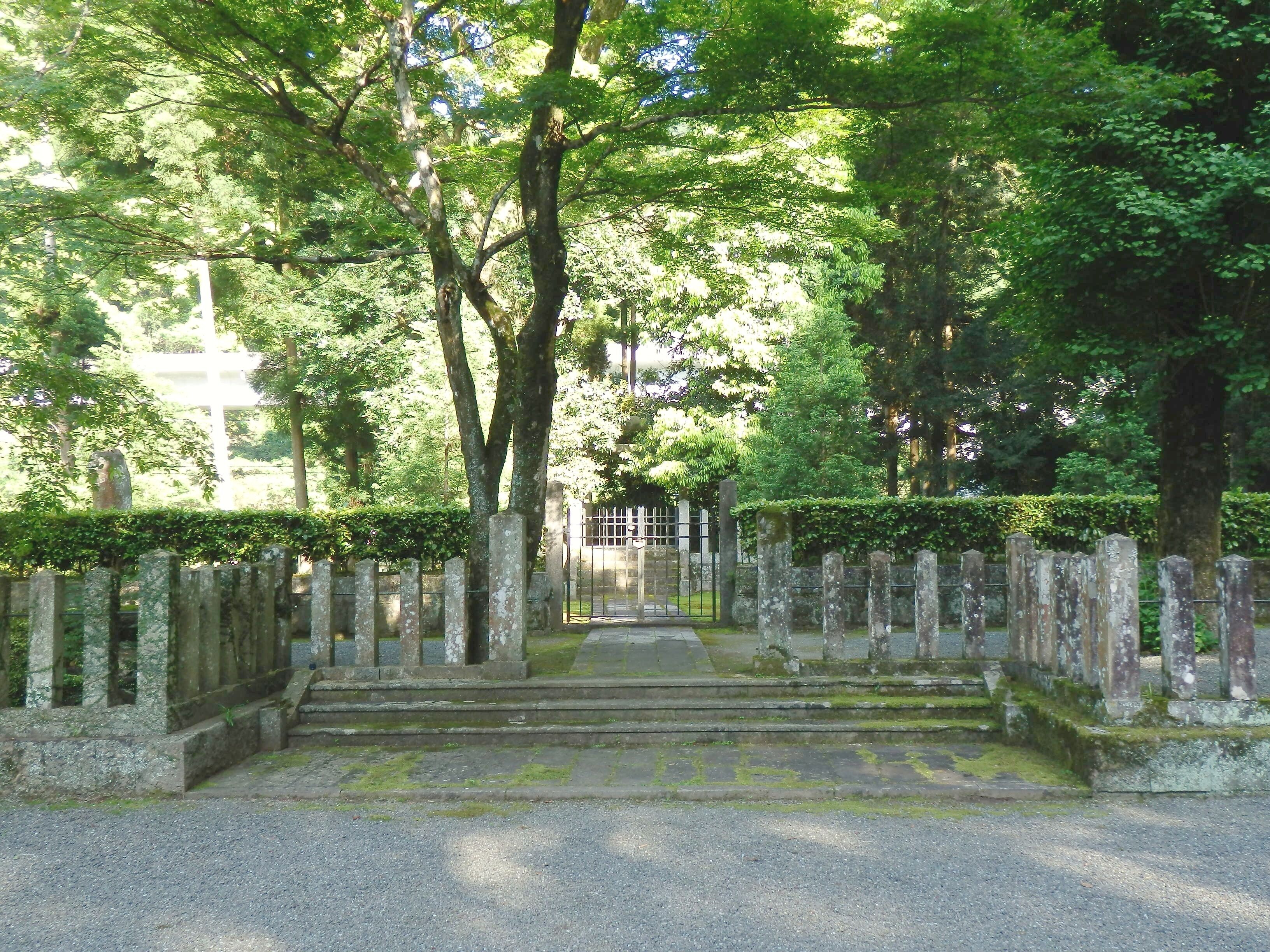 The Tomb of Prince Kaneyoshi, in Yatsushiro, Kumamoto Prefecture, Japan