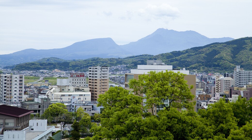 Isahaya city from Isahaya Castle