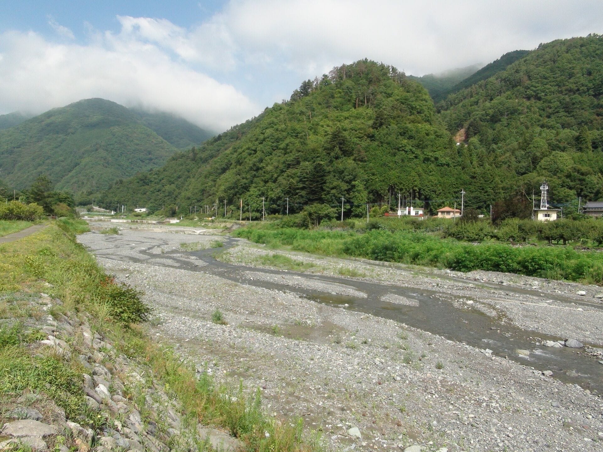 MIdai River in July, 2013
