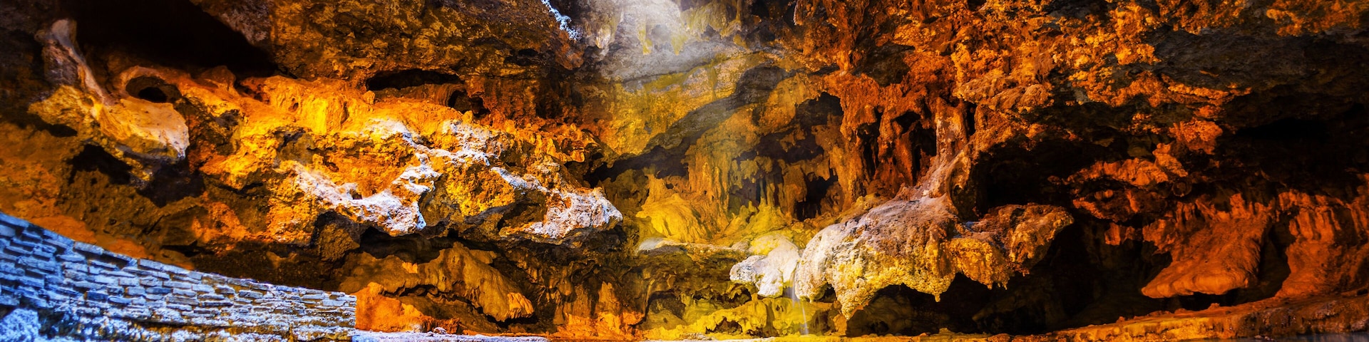 Cave and Basin Historic Site in Banff National Park, Canada