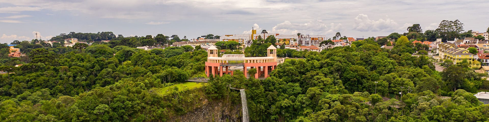 Drone Parque Tanguá Curitiba Paraná Brasil