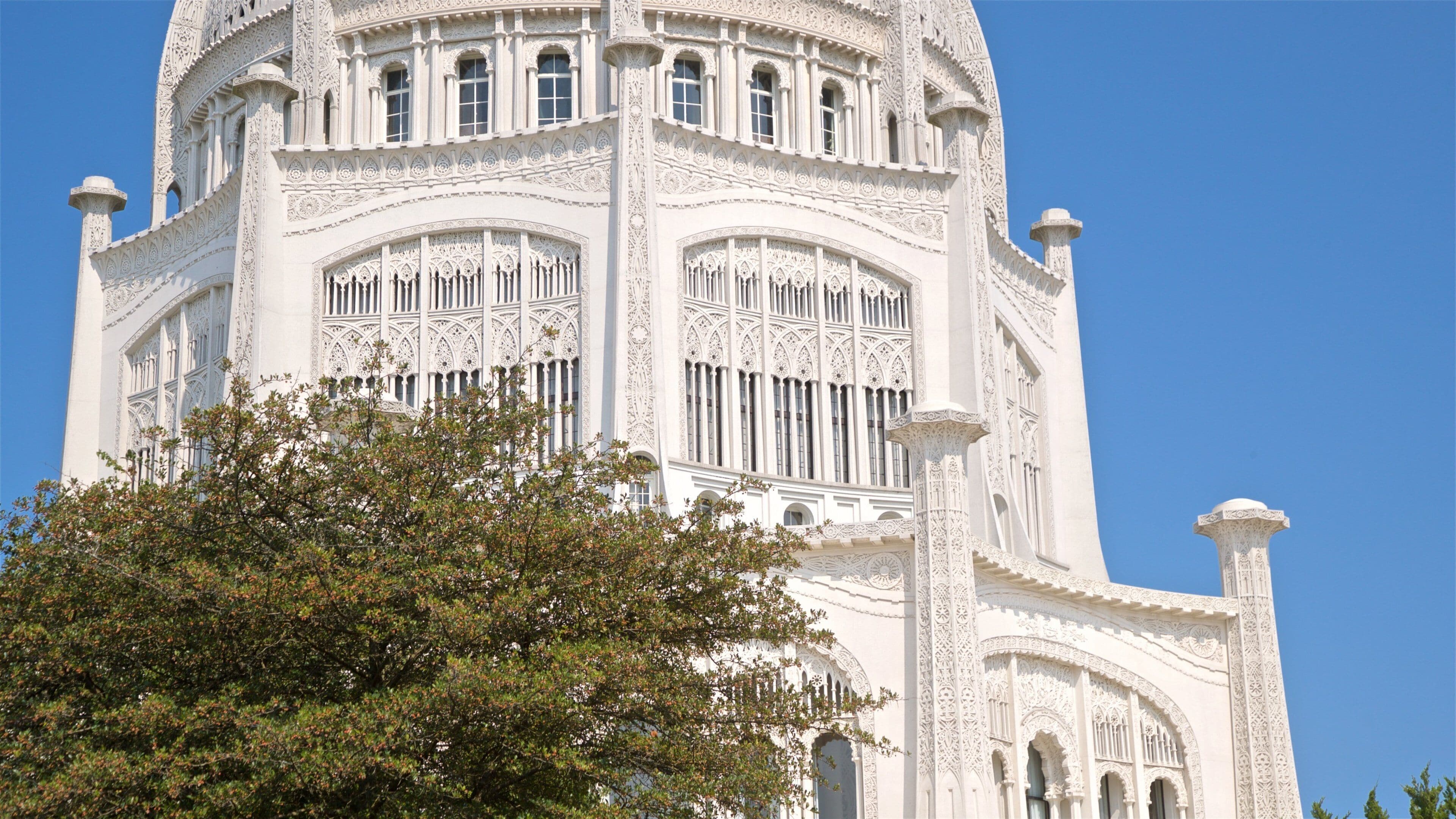 Baha\'i House of Worship showing heritage architecture