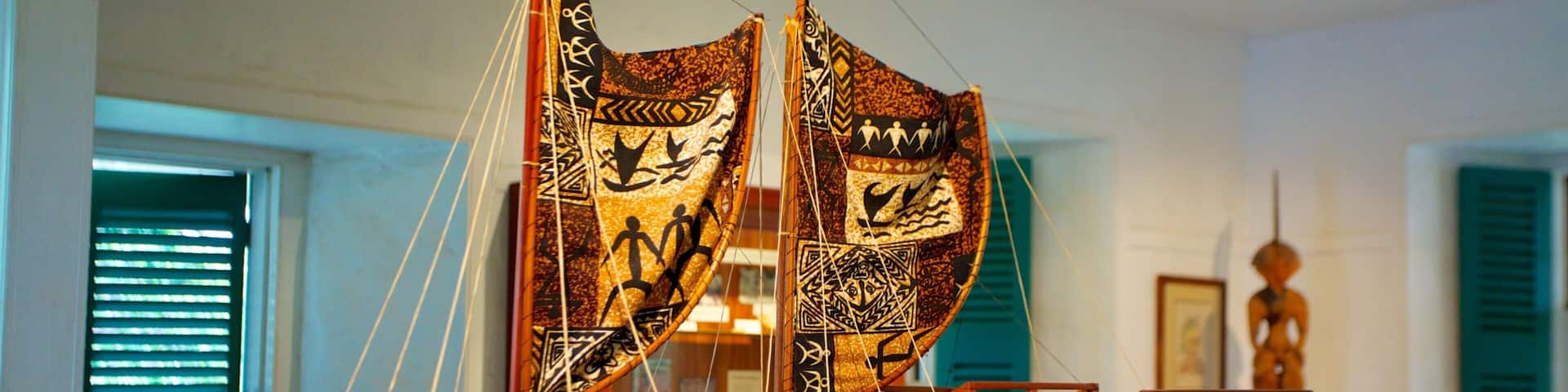 Bailey House Museum showing interior views