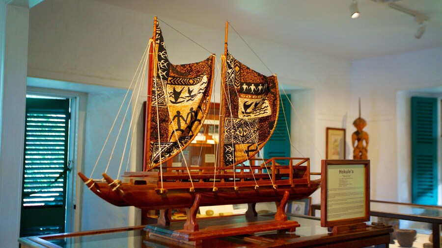 Bailey House Museum showing interior views