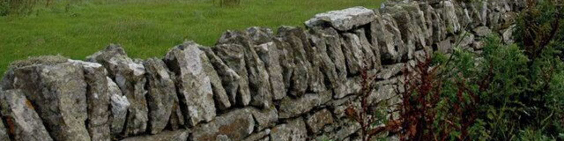 The farm of Flaws in Evie Viewed from the Evie Community Centre