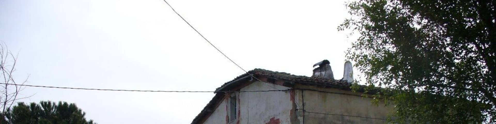 Albergue La Campana de Espinosa del Camino. I don't recommend it because it was an old, dirty place to stay, But the owner really keeps the Camino traditions alive. So it was a special place.