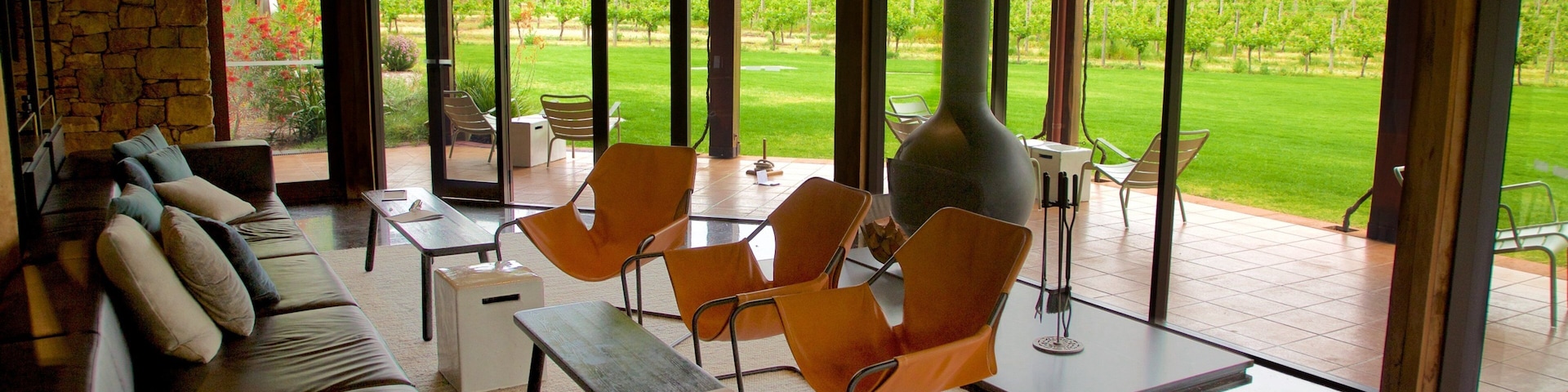 Vinícola Vasse Felix que inclui vistas internas