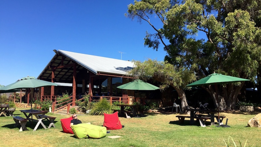 Cullen Wines in #MargaretRiver #Australia is a fabulous spot for a lazy lunch. Organic produce, welcoming garden and amazing wine :)