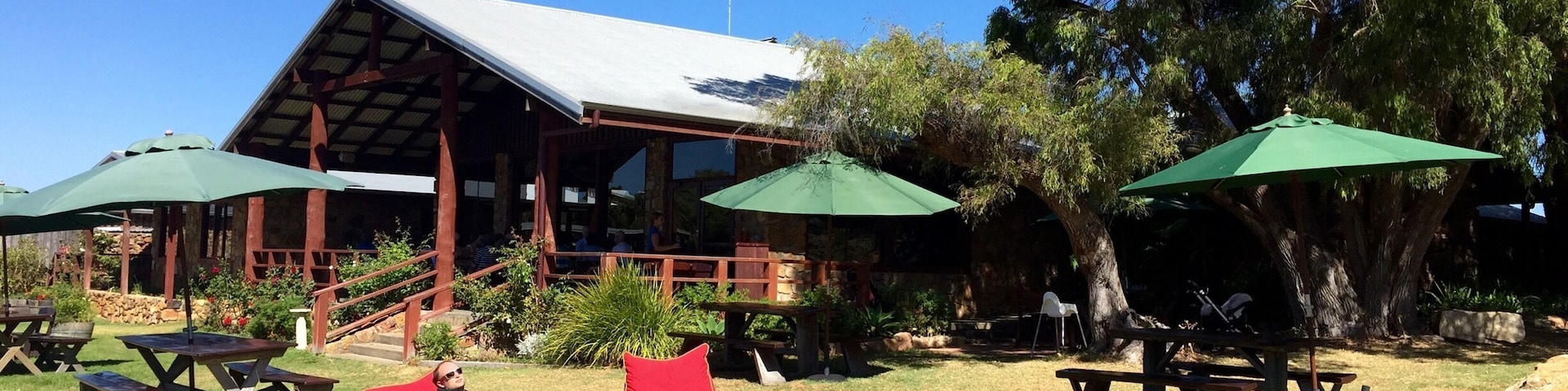 Cullen Wines in #MargaretRiver #Australia is a fabulous spot for a lazy lunch. Organic produce, welcoming garden and amazing wine :)