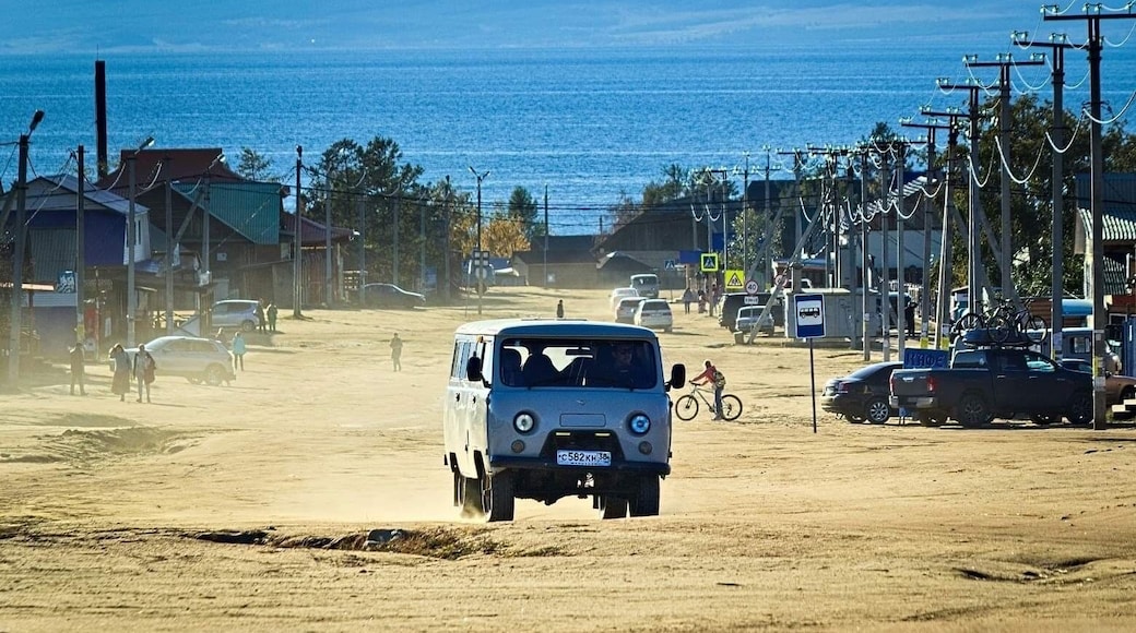 Streetlife in Khuzhir at Olkhon, Lake Baikal.