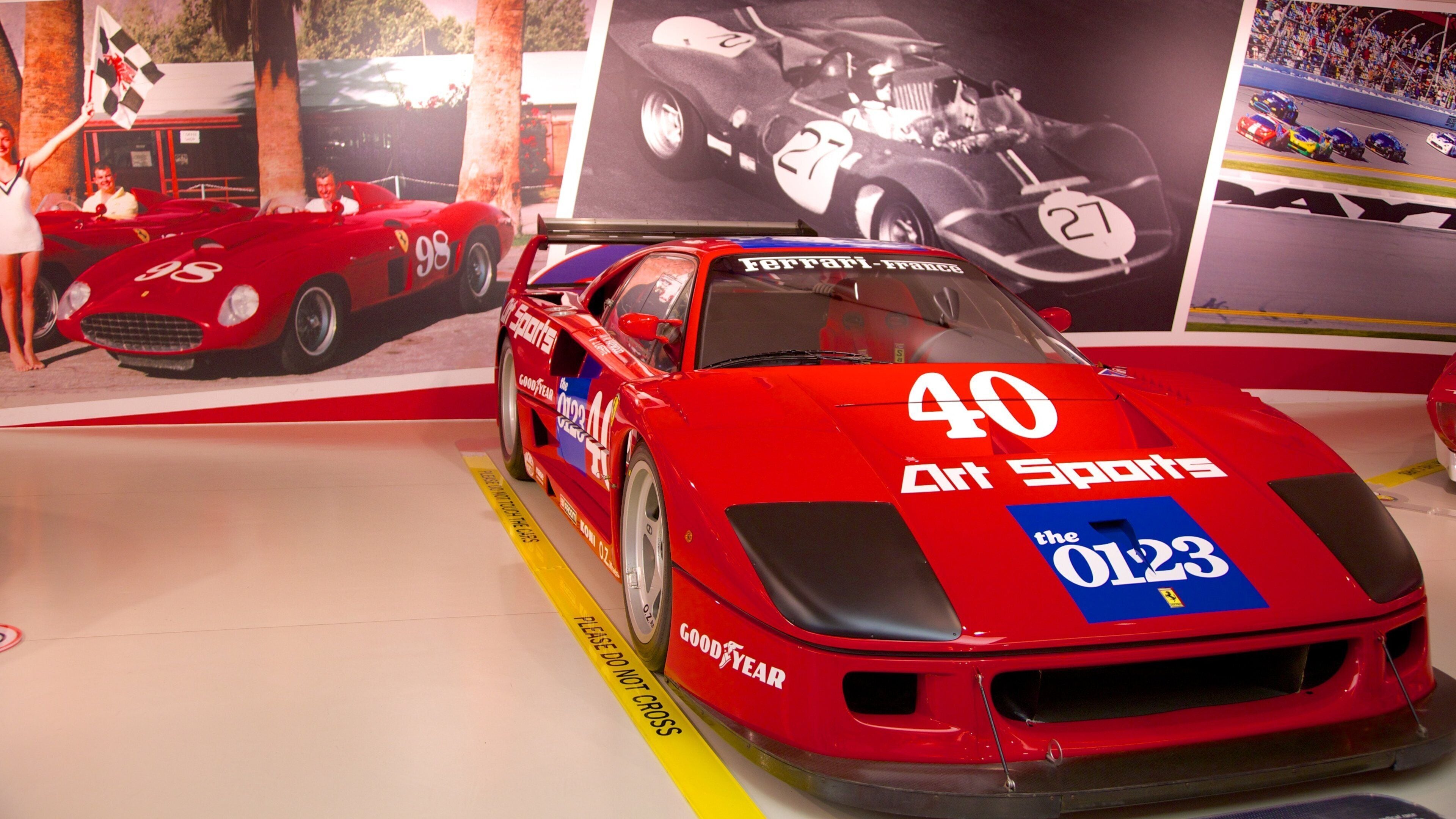 Ferrari Museum featuring interior views