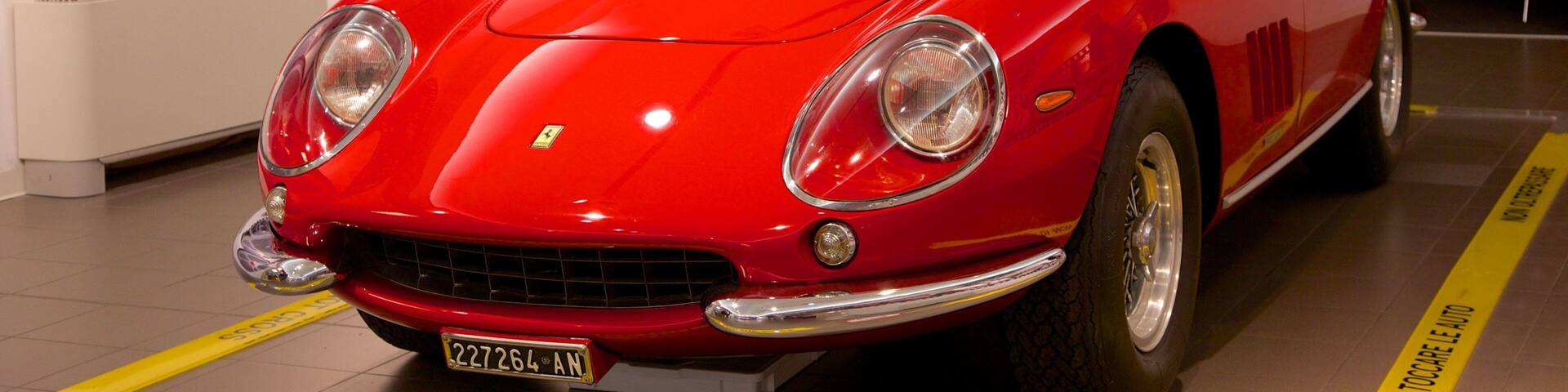 Ferrari Museum showing interior views