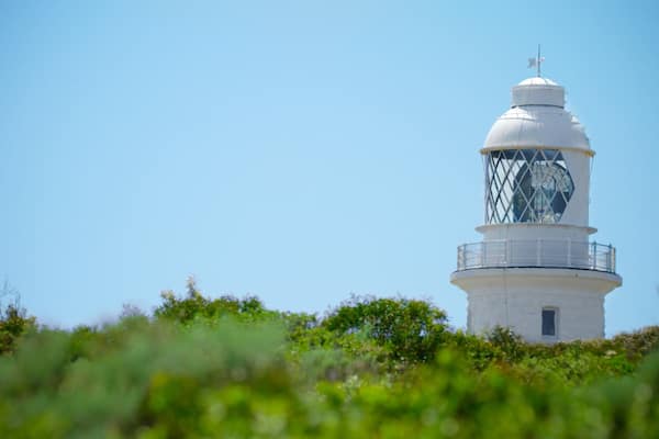 Cape Naturaliste Lighthouse featuring a lighthouse