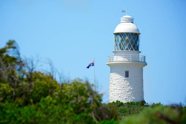 Cape Naturaliste Lighthouse showing a lighthouse