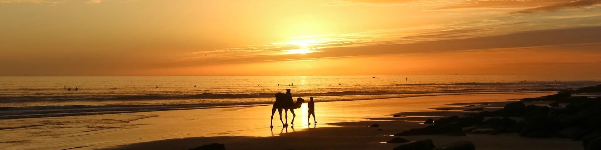 Tagazahout, Morocco sunset 🐪