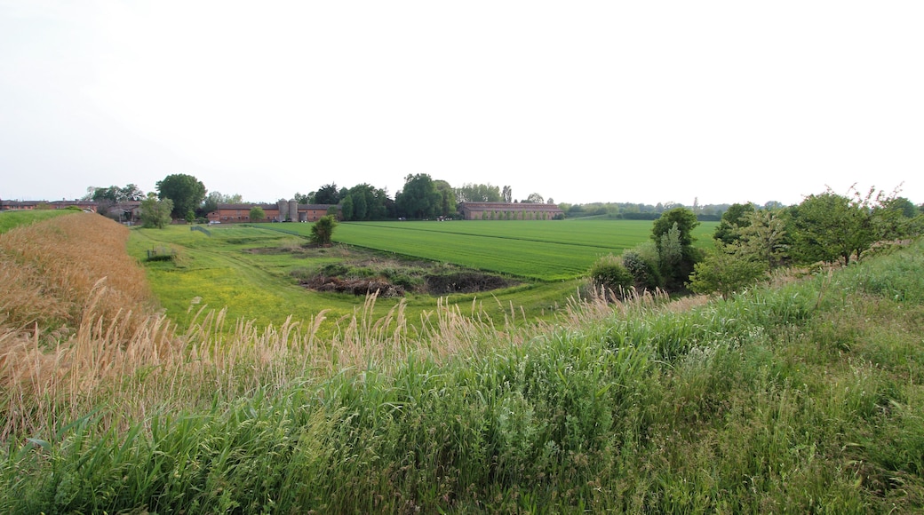 Malacappa, vista dall'argine